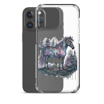 Spirit in the Pines Clear Case for iPhone®