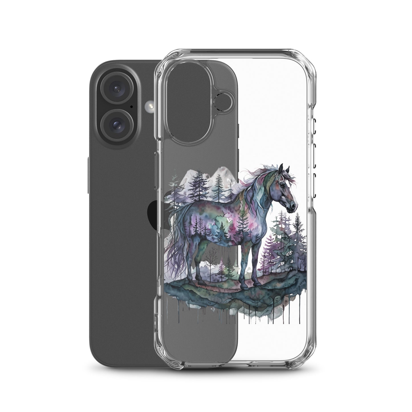 Spirit in the Pines Clear Case for iPhone®