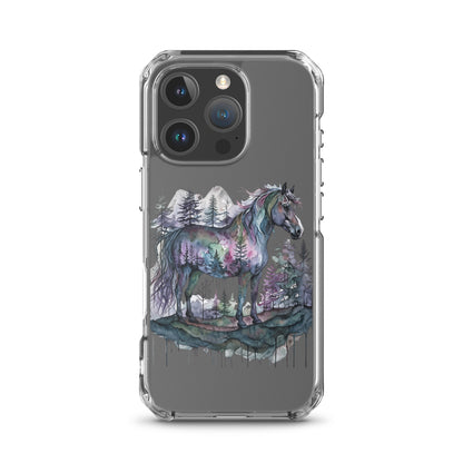 Spirit in the Pines Clear Case for iPhone®