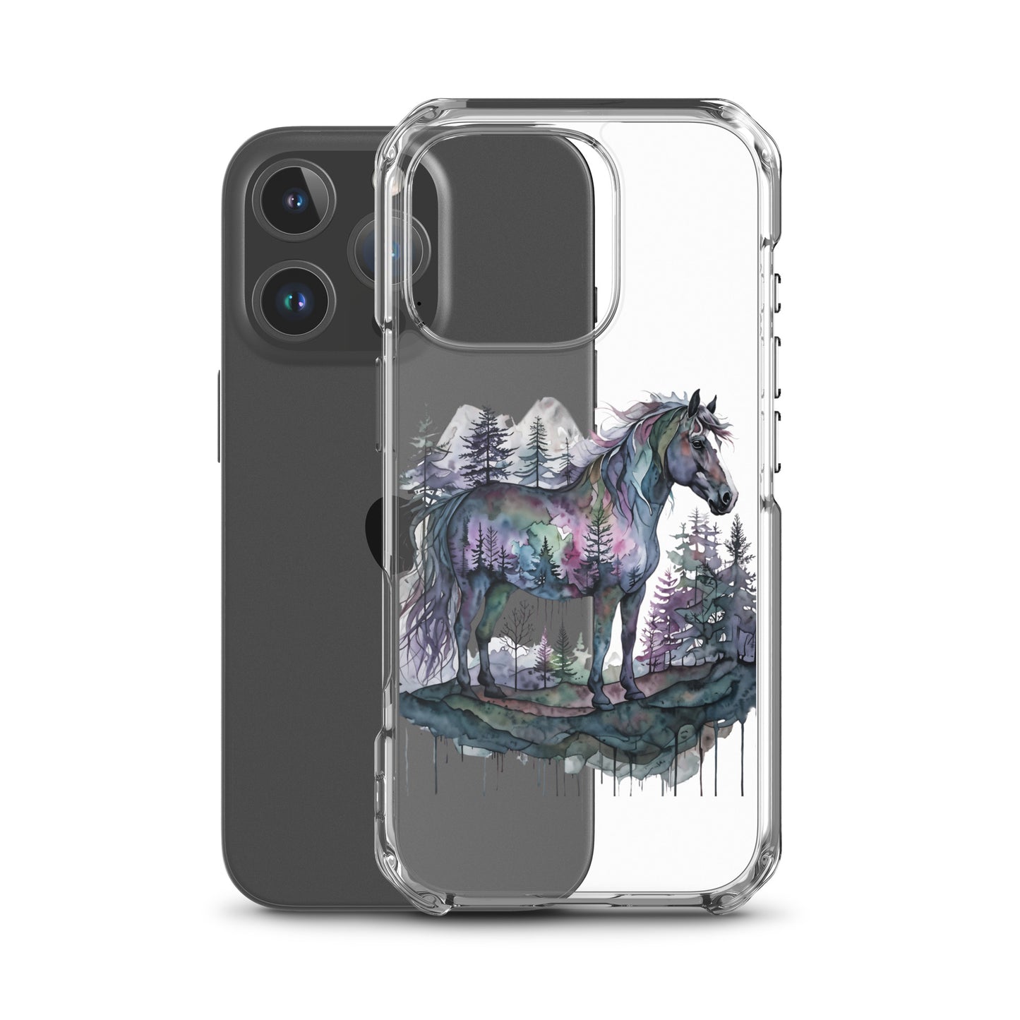 Spirit in the Pines Clear Case for iPhone®