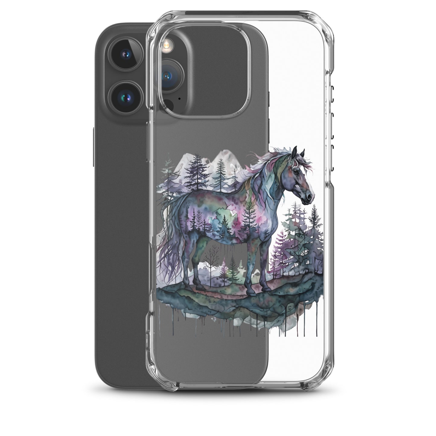 Spirit in the Pines Clear Case for iPhone®