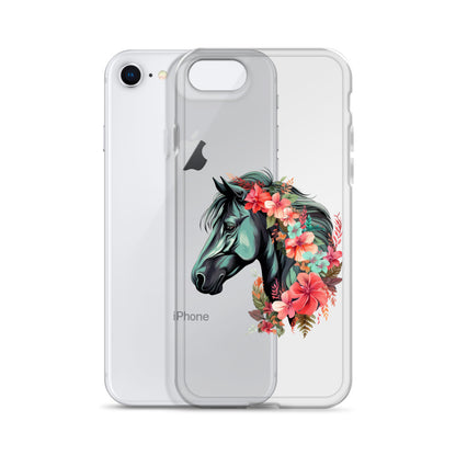 Midnight Tropic Beauty Clear Case for iPhone®