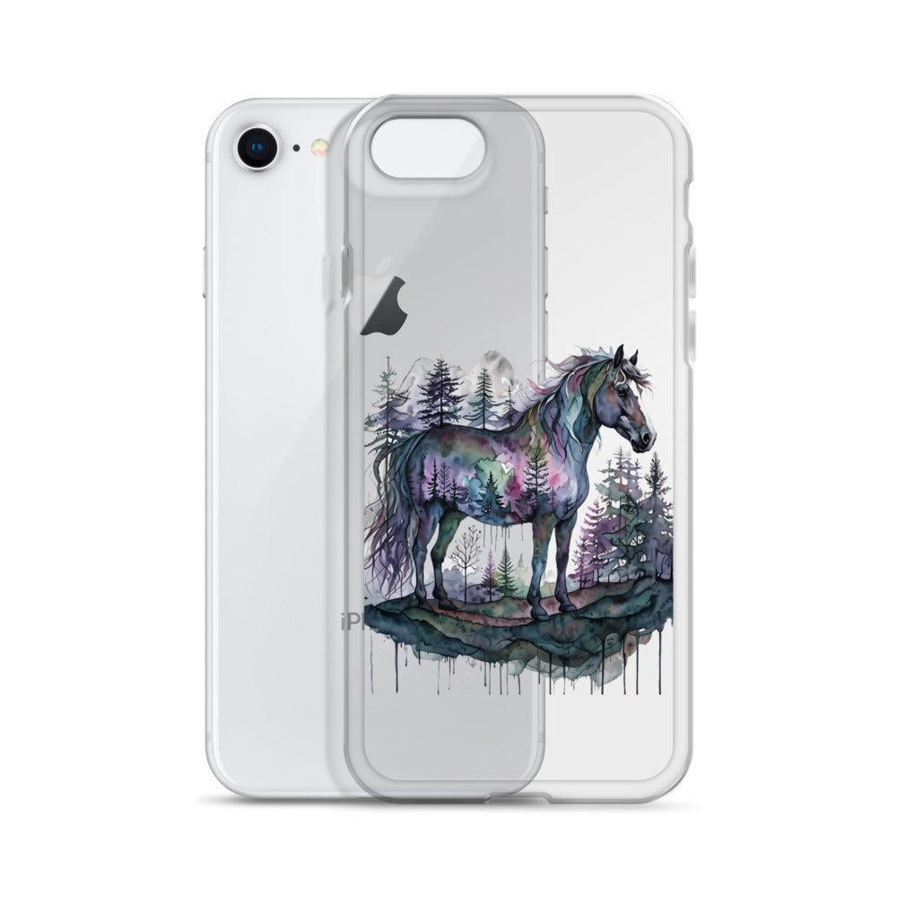 Spirit in the Pines Clear Case for iPhone®