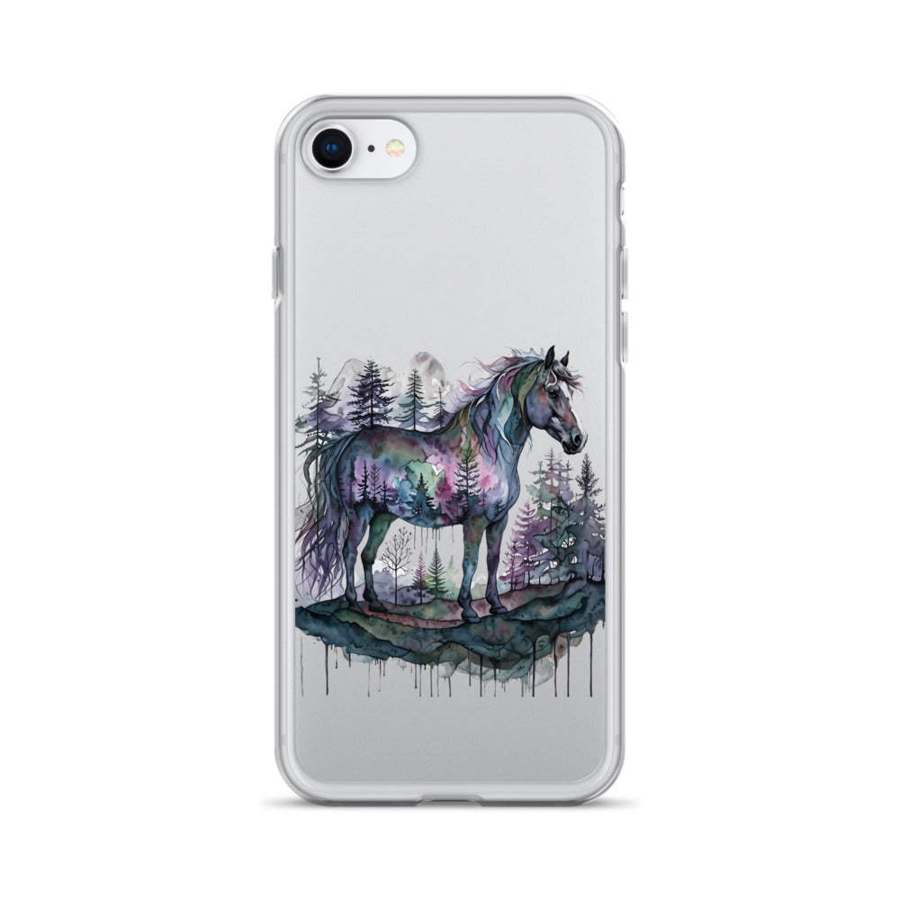 Spirit in the Pines Clear Case for iPhone®