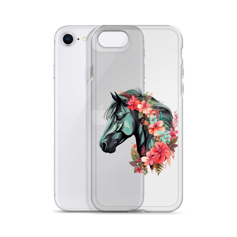 Midnight Tropic Beauty Clear Case for iPhone®