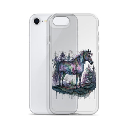 Spirit in the Pines Clear Case for iPhone®