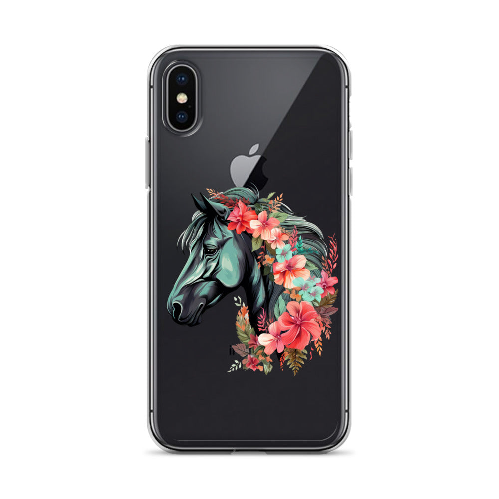 Midnight Tropic Beauty Clear Case for iPhone®