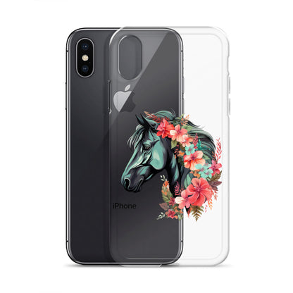 Midnight Tropic Beauty Clear Case for iPhone®