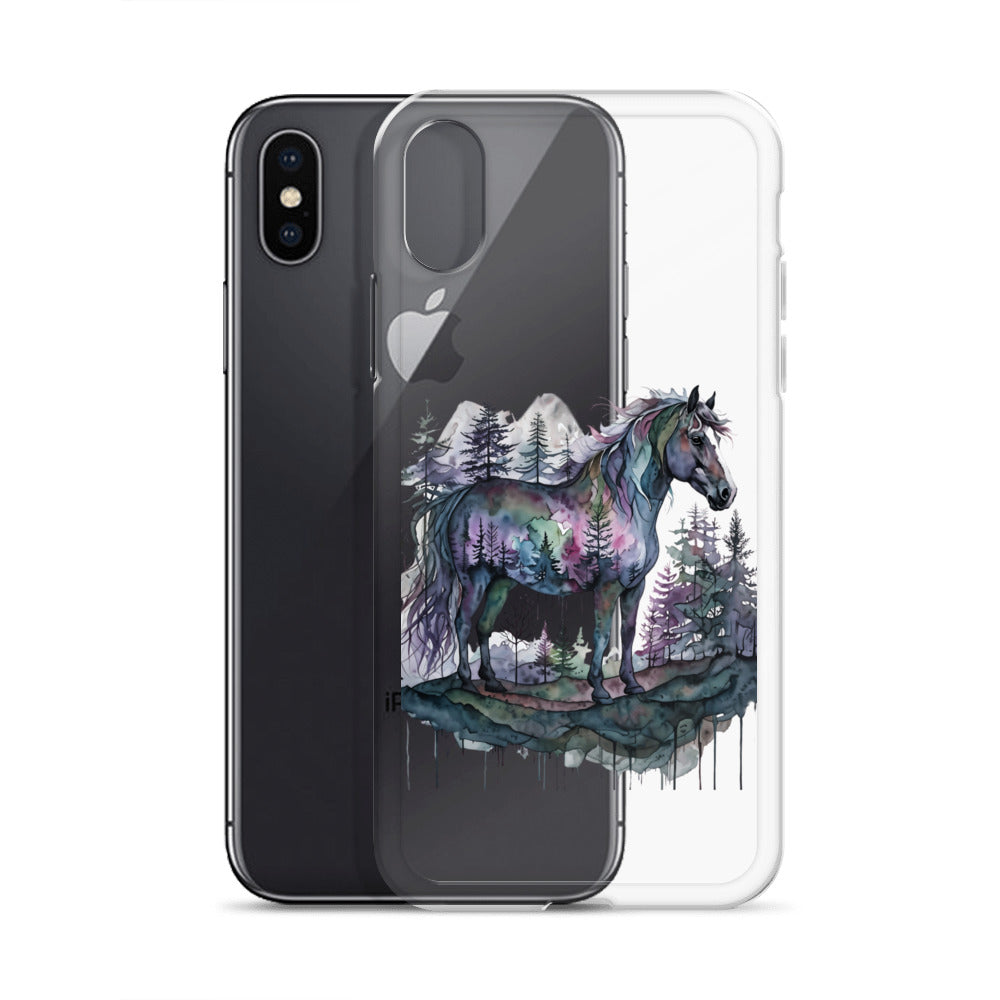 Spirit in the Pines Clear Case for iPhone®