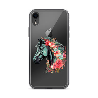 Midnight Tropic Beauty Clear Case for iPhone®