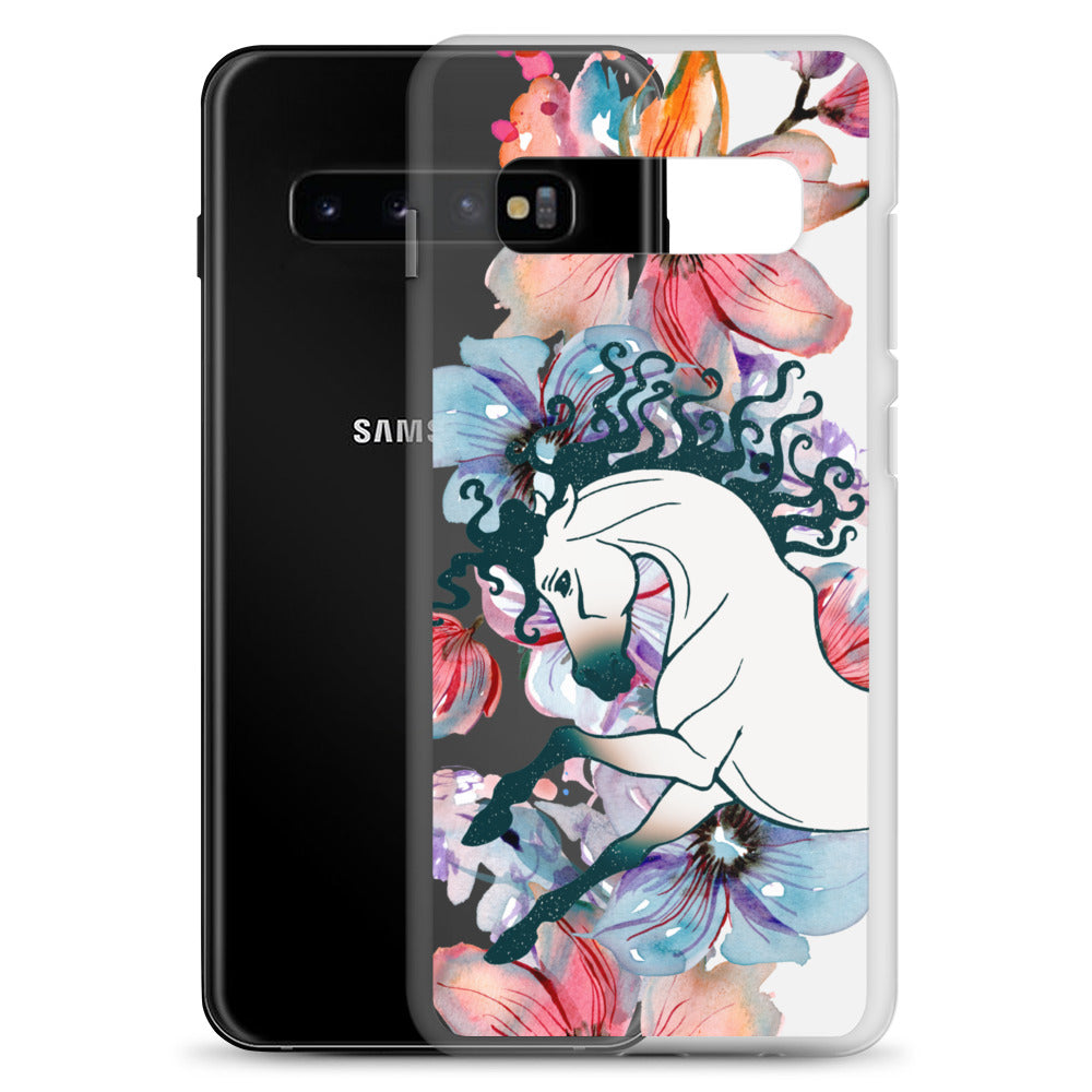 Equine Blossom Clear Case for Samsung®