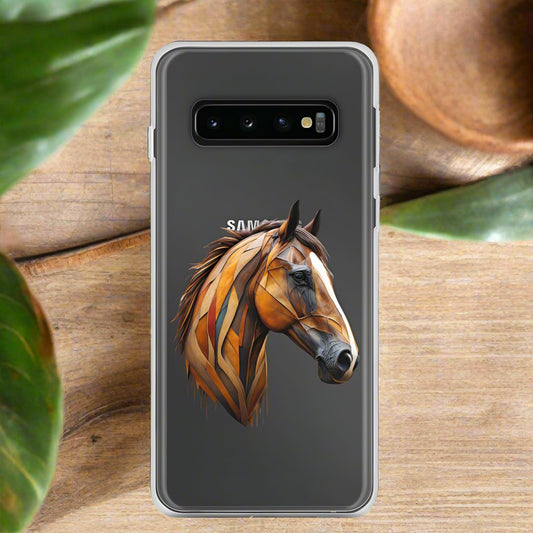 Geometric Horseplay Clear Case for Samsung®