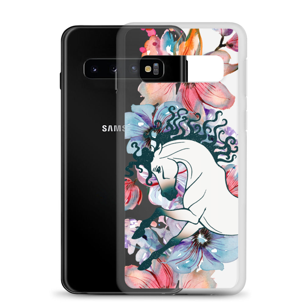 Equine Blossom Clear Case for Samsung®