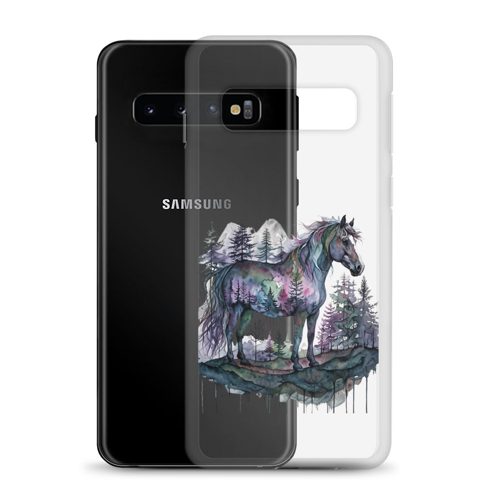 Spirit in the Pines Clear Case for Samsung®