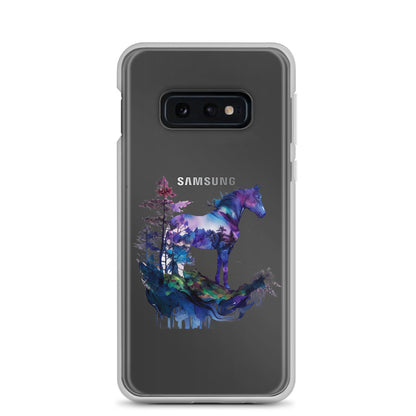 Indigo Mountain Horse Clear Case for Samsung®