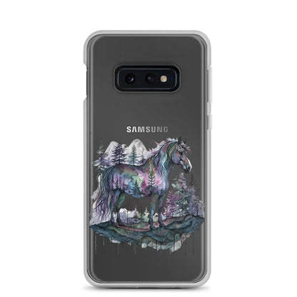 Spirit in the Pines Clear Case for Samsung®