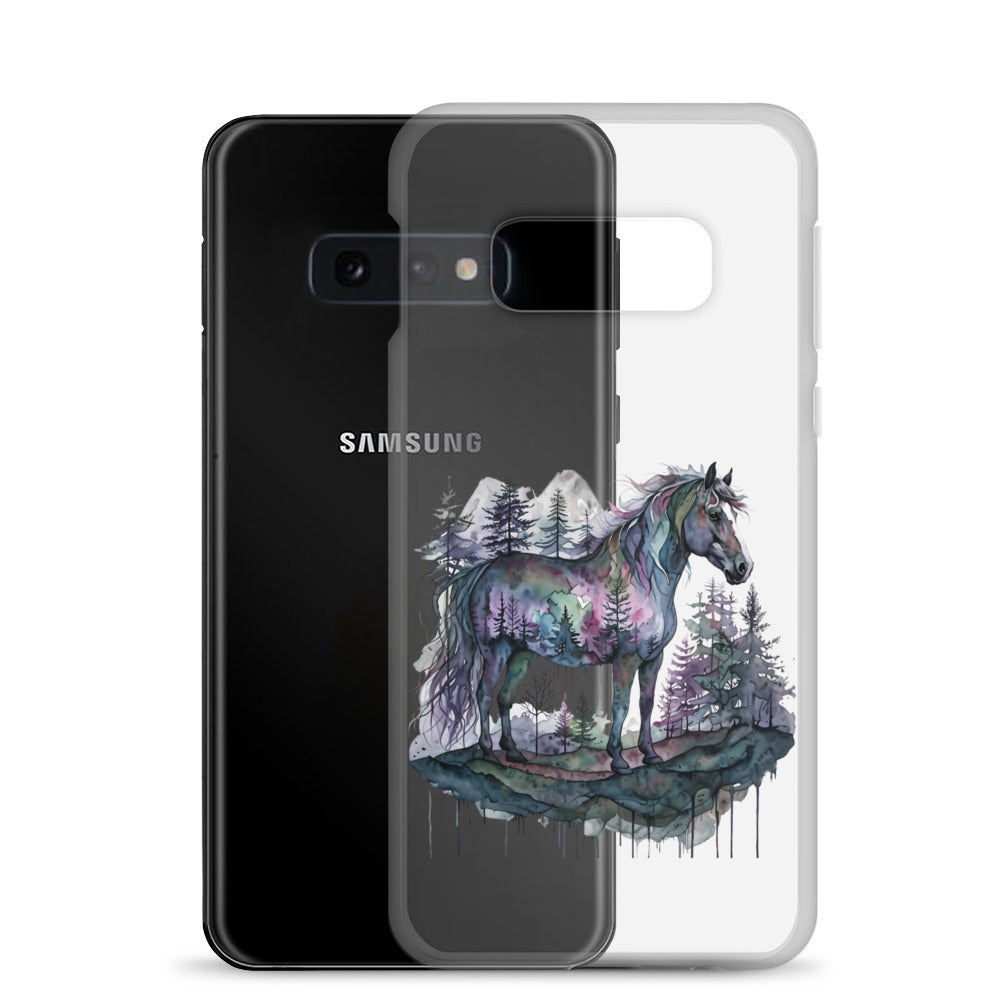 Spirit in the Pines Clear Case for Samsung®