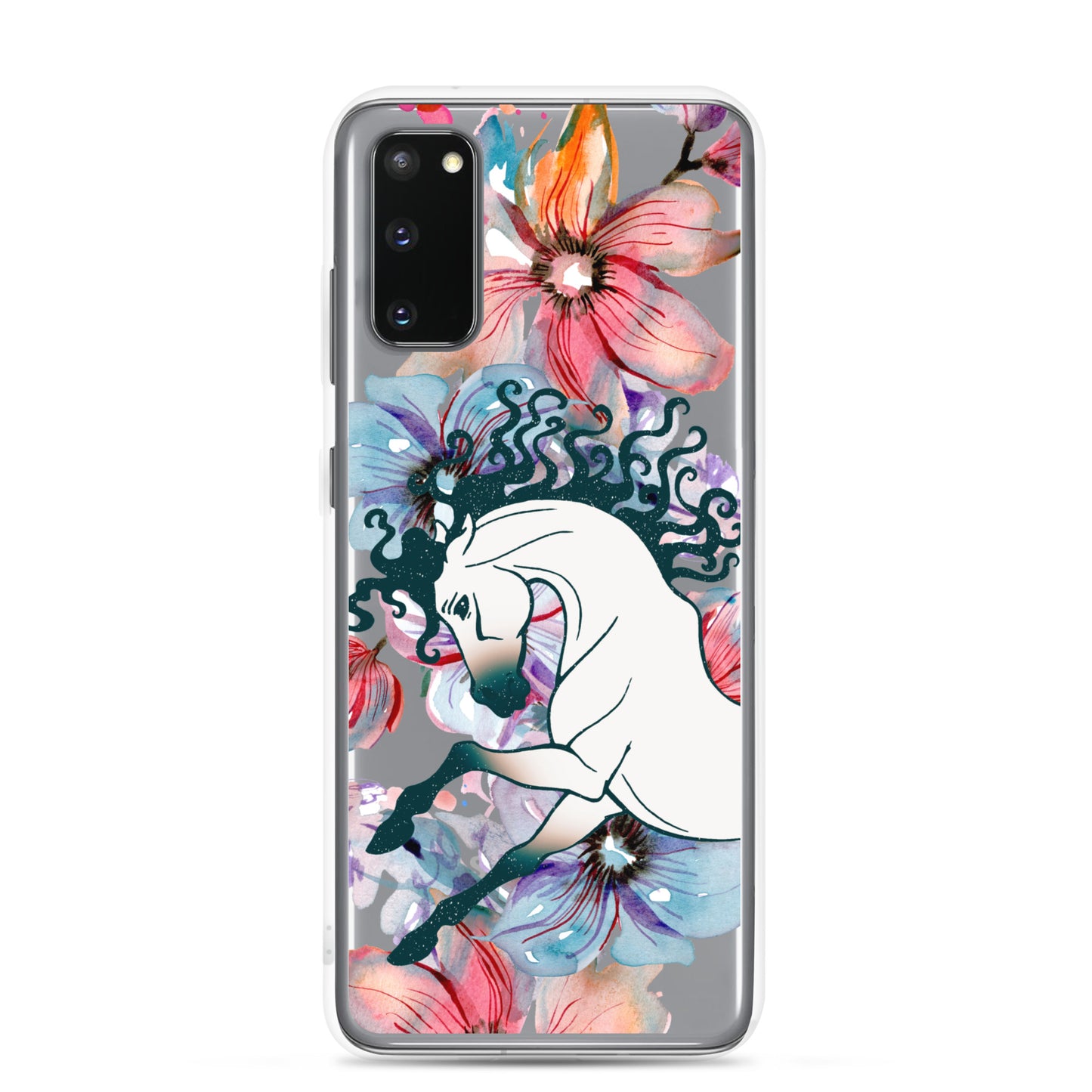 Equine Blossom Clear Case for Samsung®