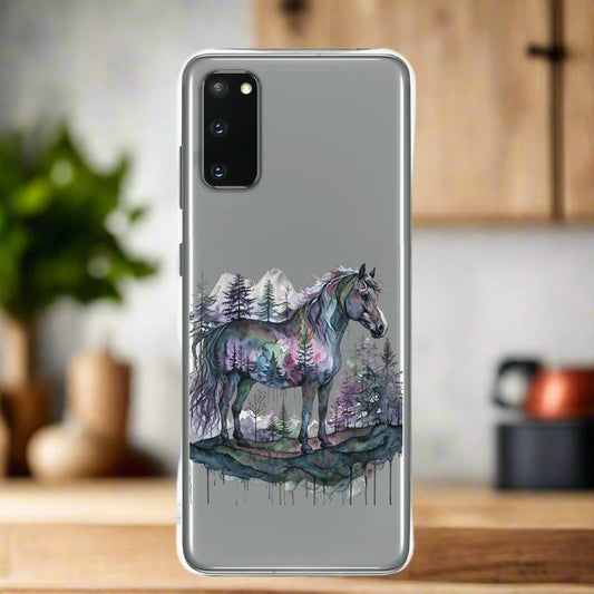 Spirit in the Pines Clear Case for Samsung®