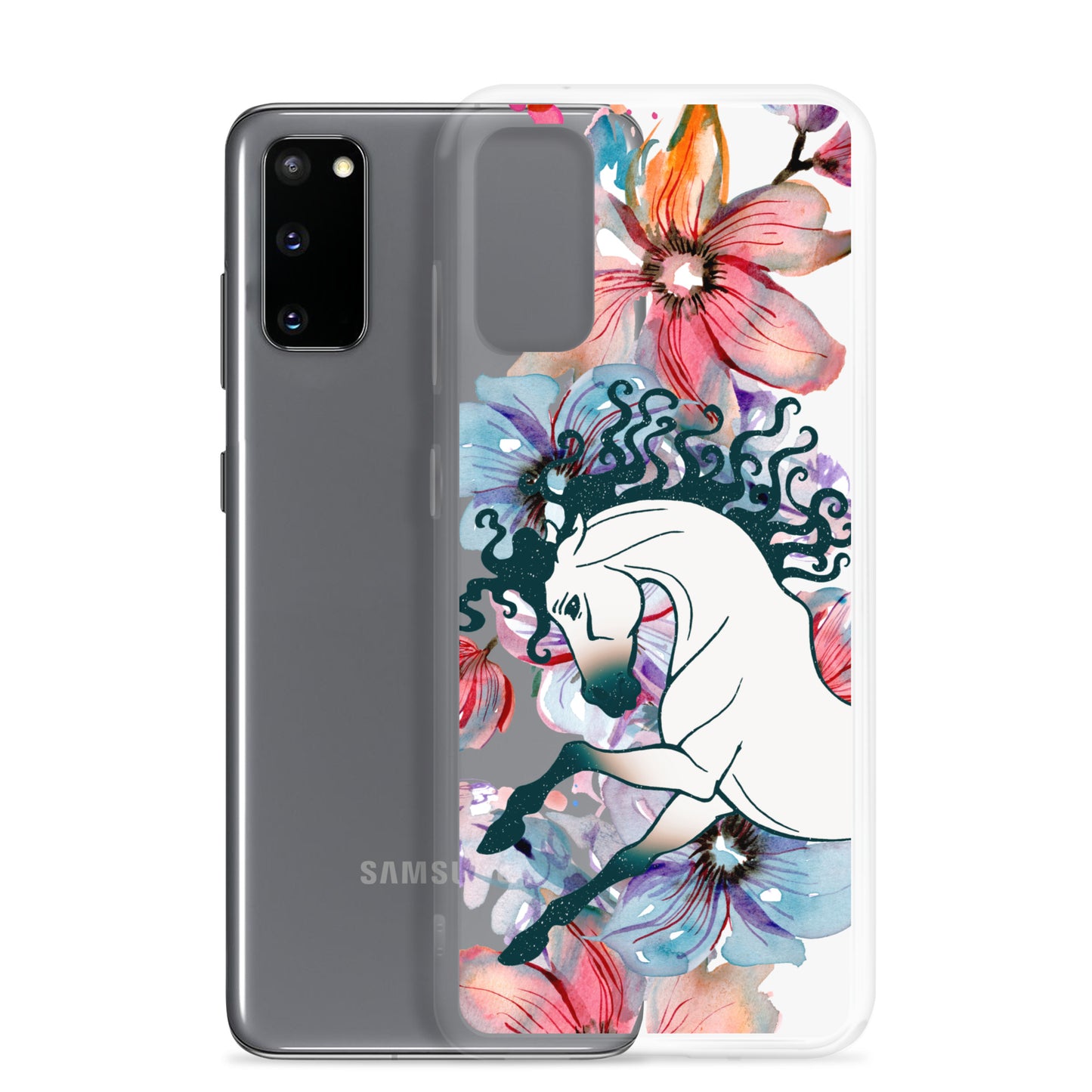 Equine Blossom Clear Case for Samsung®