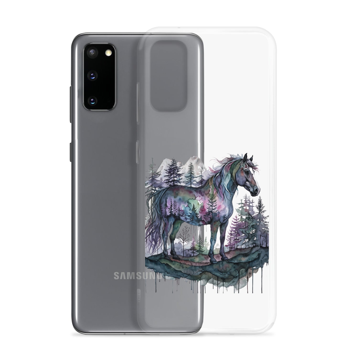 Spirit in the Pines Clear Case for Samsung®