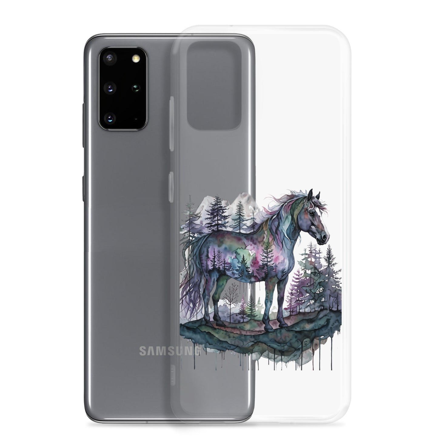 Spirit in the Pines Clear Case for Samsung®