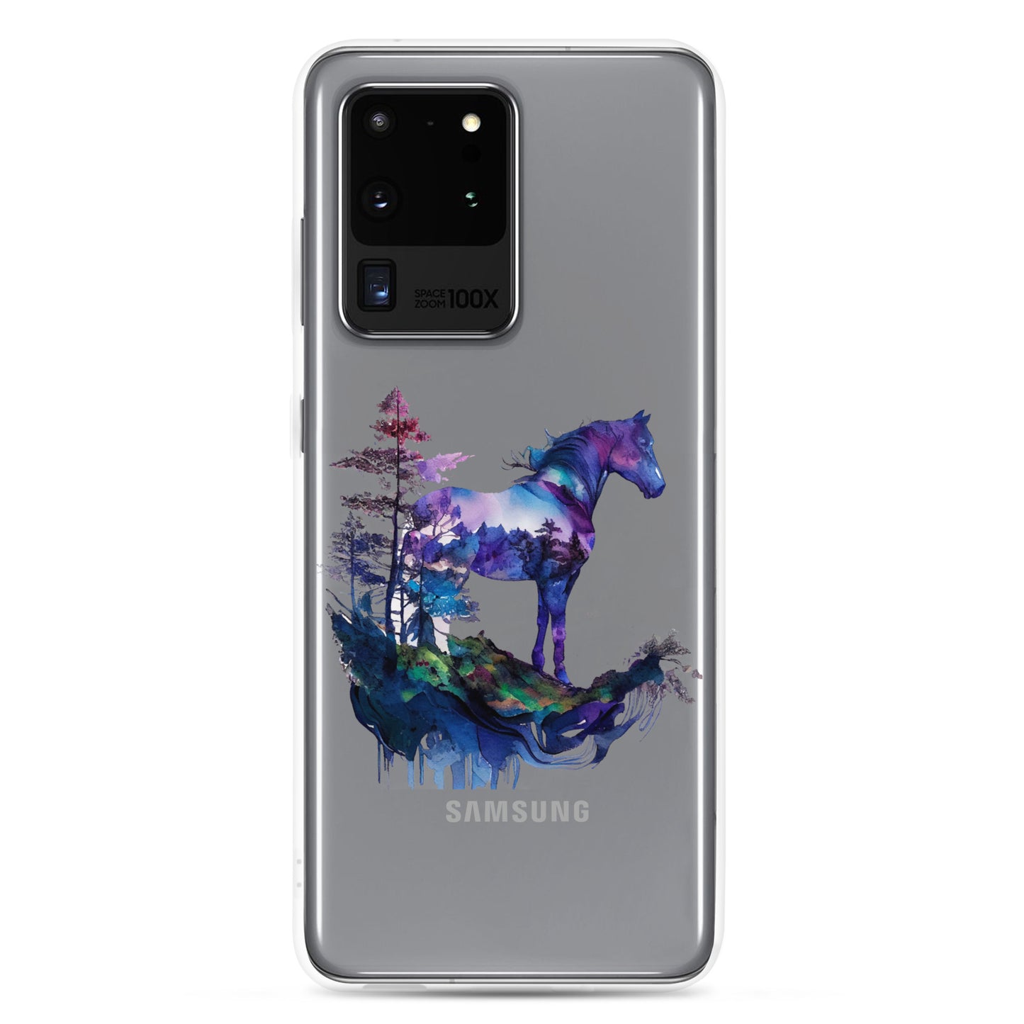 Indigo Mountain Horse Clear Case for Samsung®