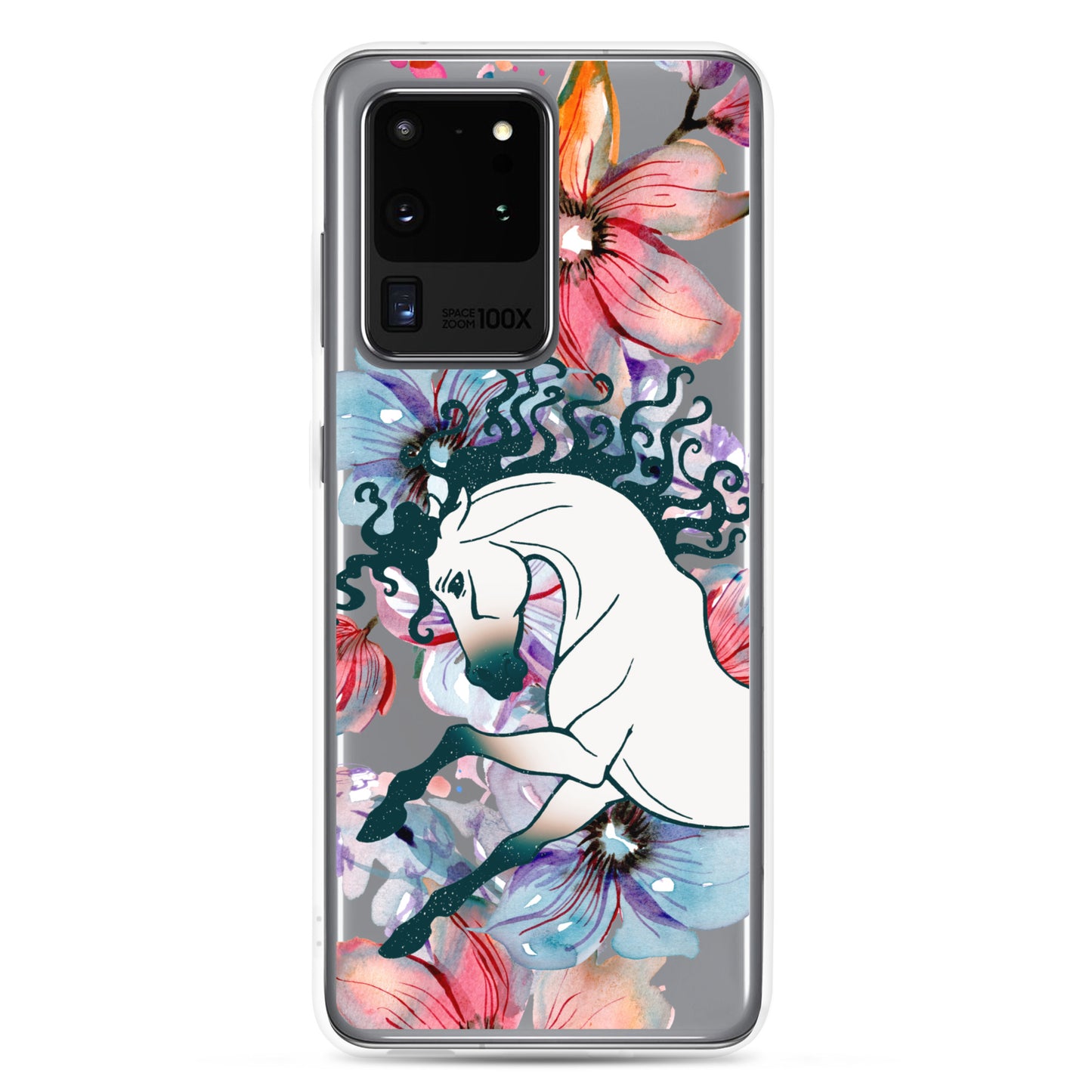 Equine Blossom Clear Case for Samsung®