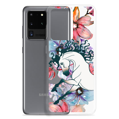 Equine Blossom Clear Case for Samsung®