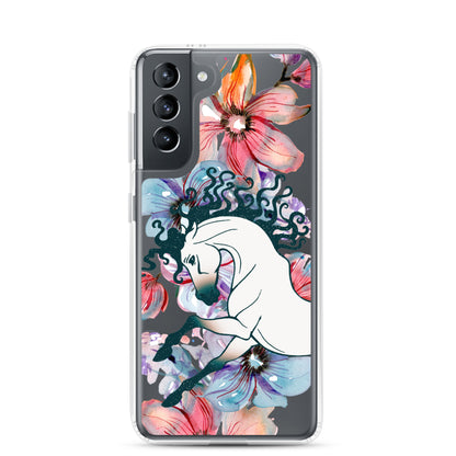 Equine Blossom Clear Case for Samsung®