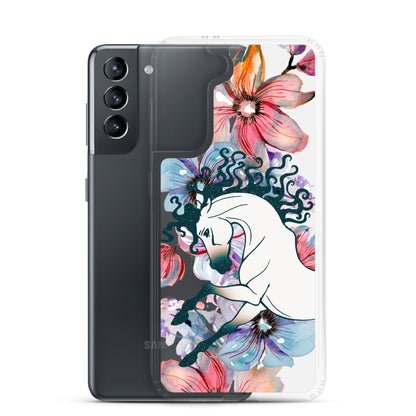 Equine Blossom Clear Case for Samsung®