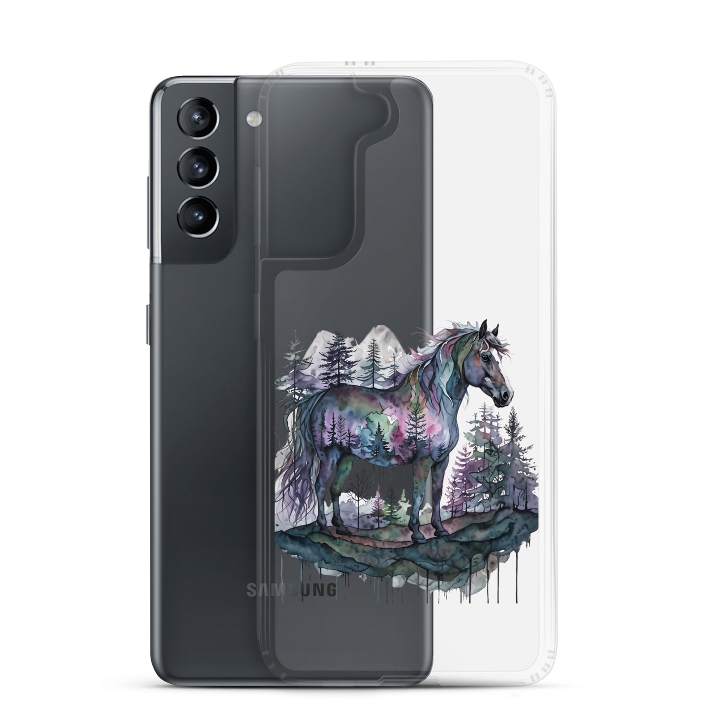 Spirit in the Pines Clear Case for Samsung®