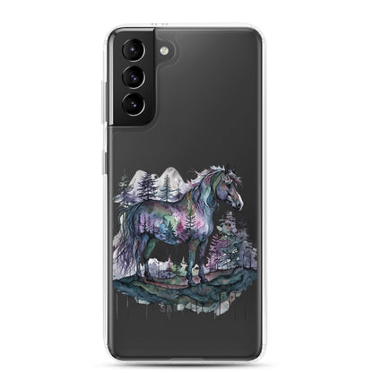 Spirit in the Pines Clear Case for Samsung®