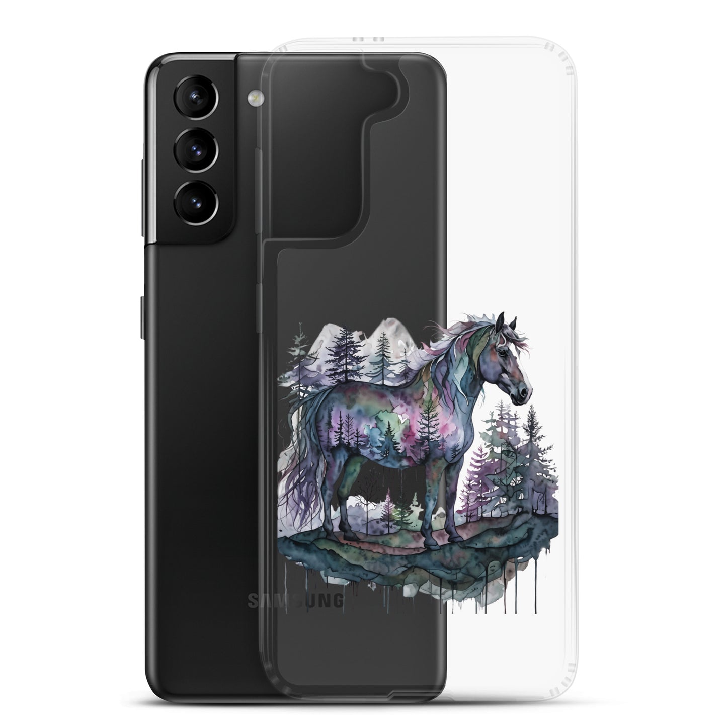 Spirit in the Pines Clear Case for Samsung®