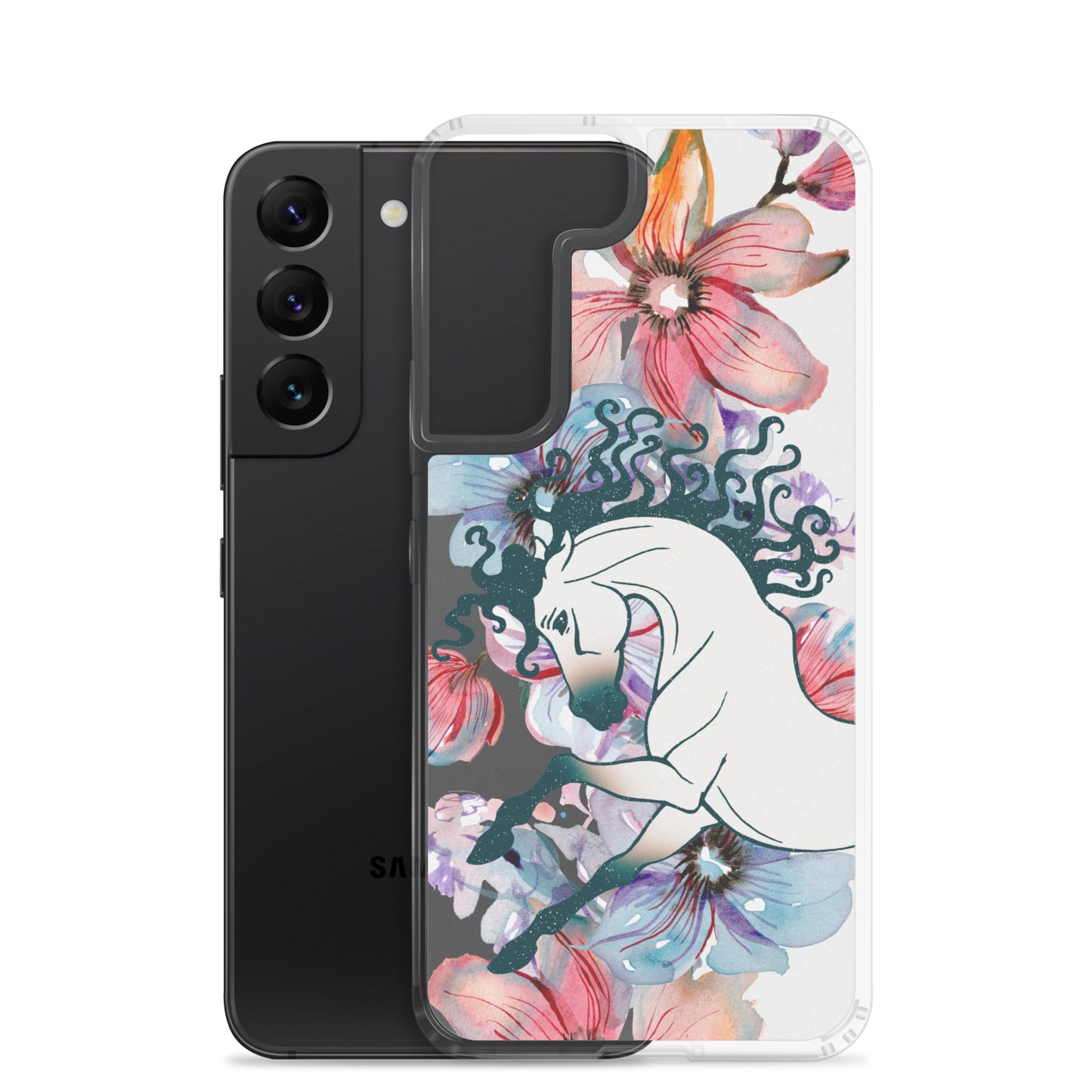 Equine Blossom Clear Case for Samsung®