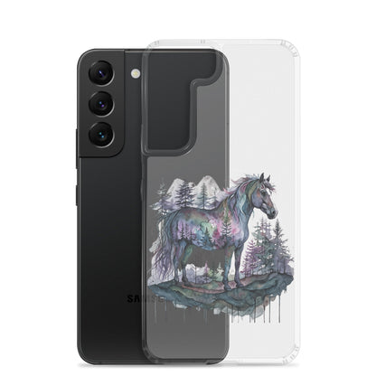 Spirit in the Pines Clear Case for Samsung®