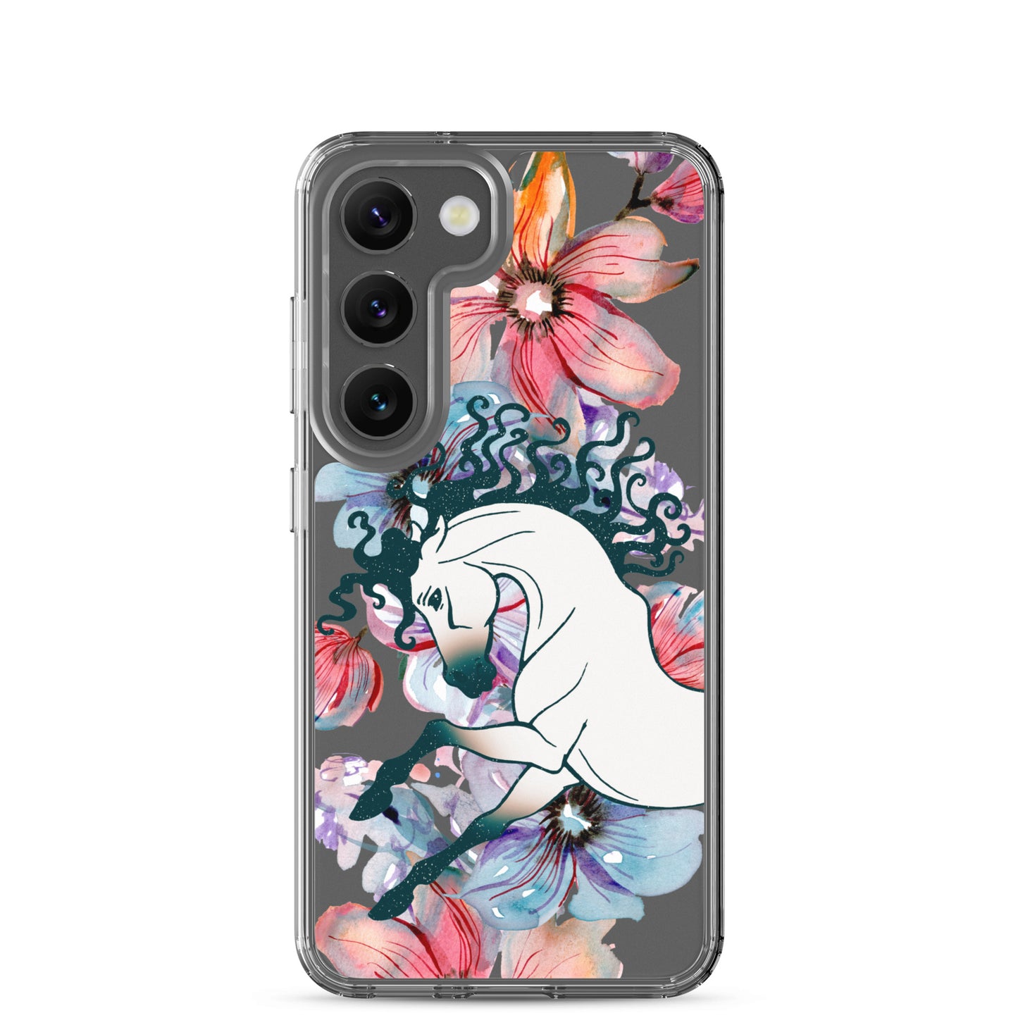 Equine Blossom Clear Case for Samsung®