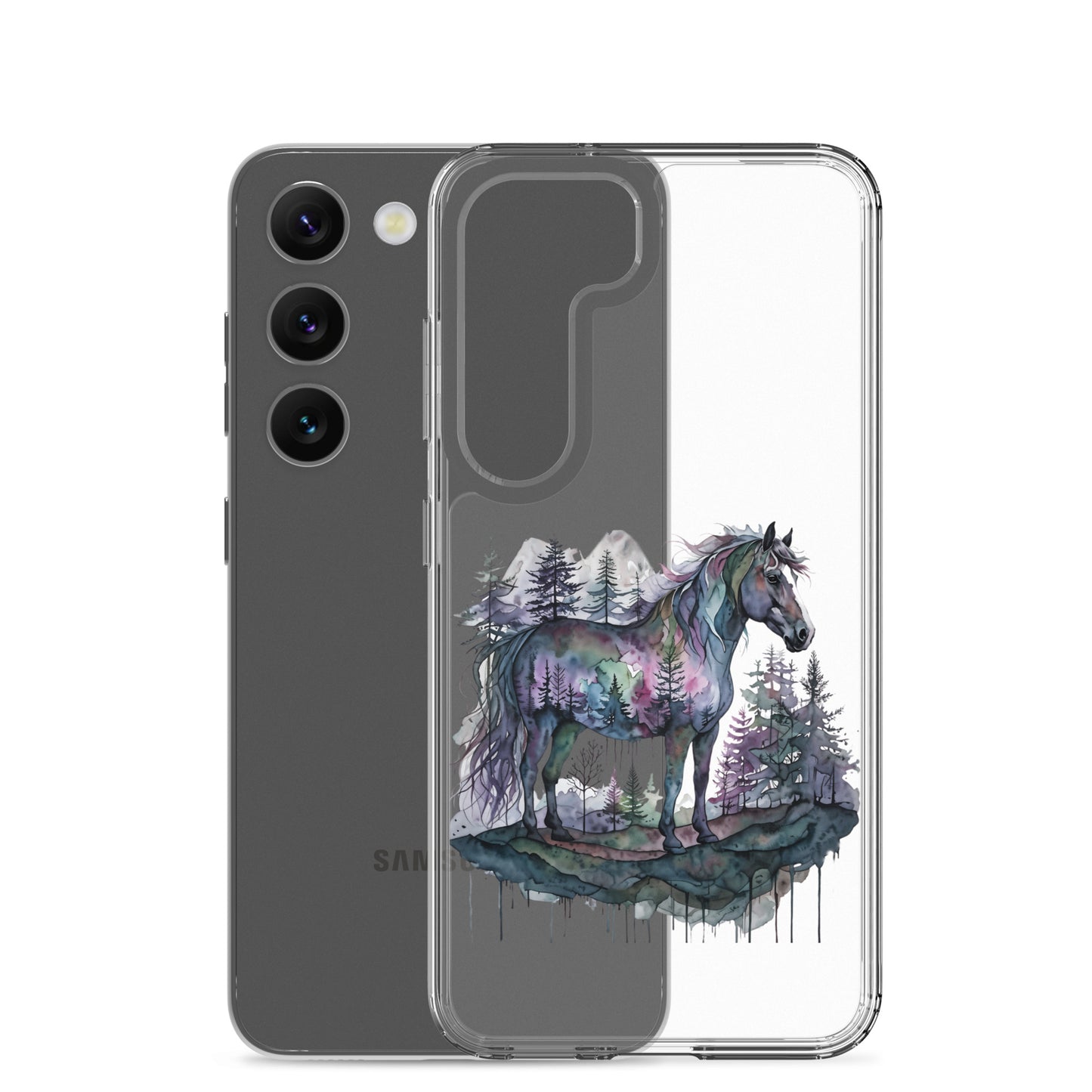 Spirit in the Pines Clear Case for Samsung®