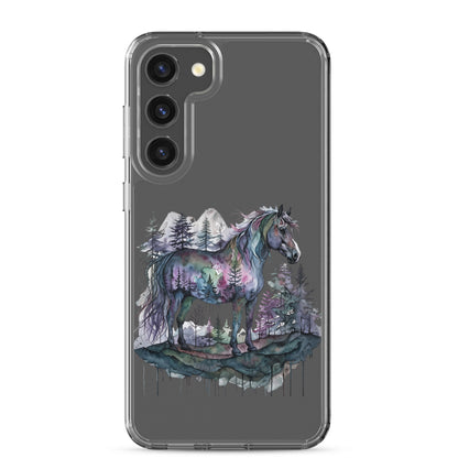 Spirit in the Pines Clear Case for Samsung®