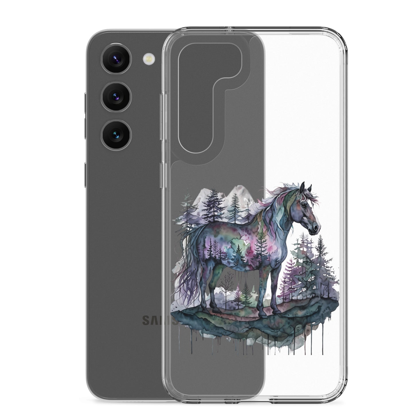 Spirit in the Pines Clear Case for Samsung®