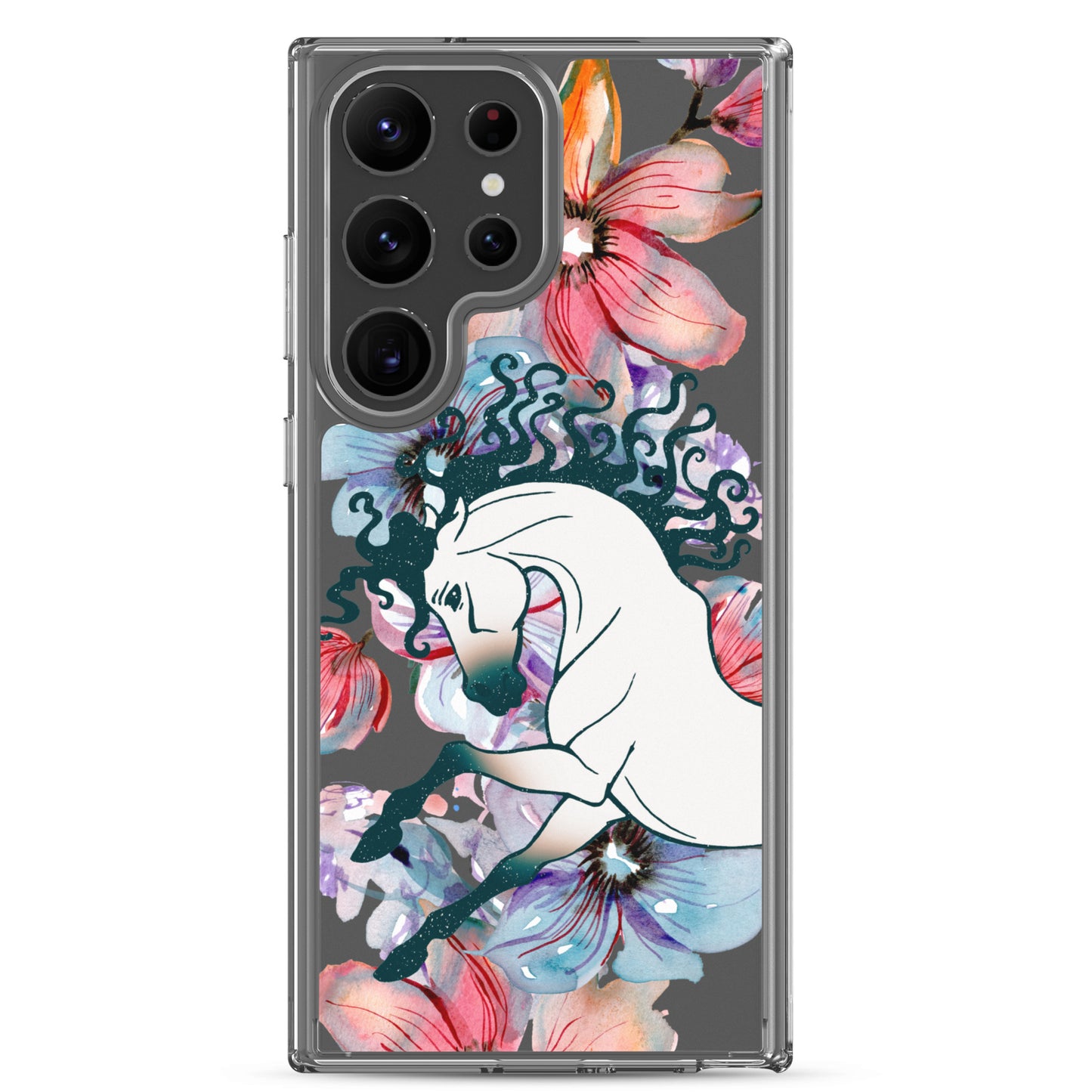 Equine Blossom Clear Case for Samsung®