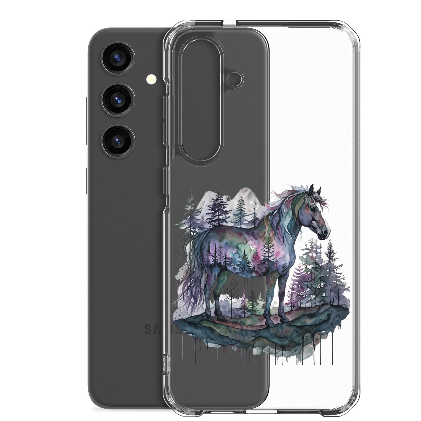 Spirit in the Pines Clear Case for Samsung®