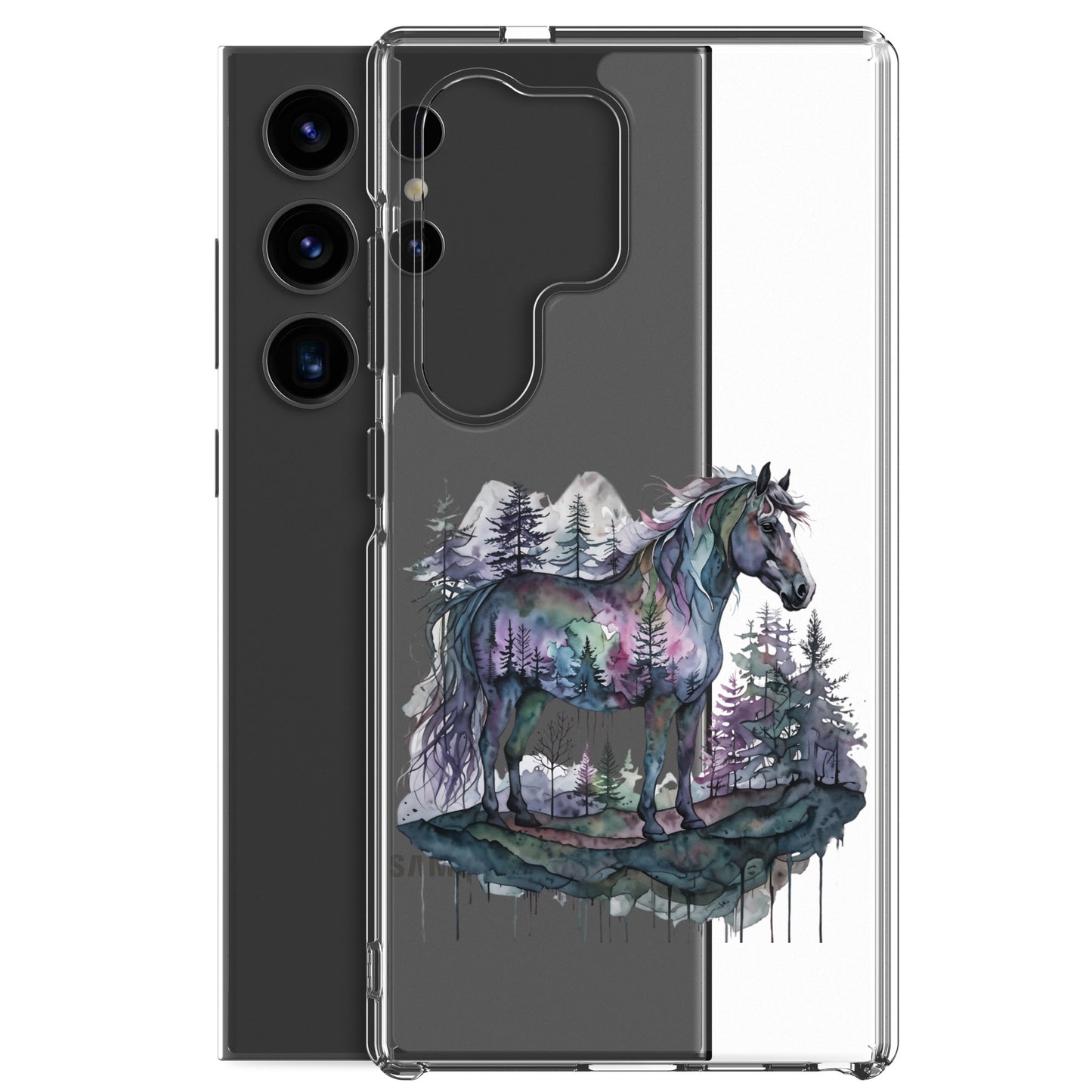 Spirit in the Pines Clear Case for Samsung®