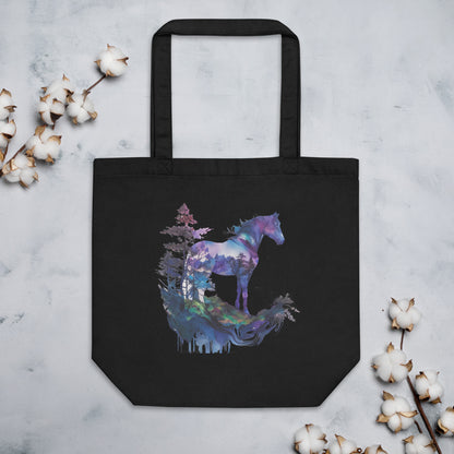 Indigo Mountain Horse Eco Tote Bag