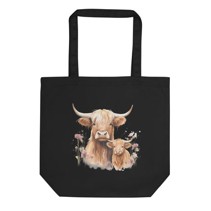 Highland Cows Eco Tote Bag