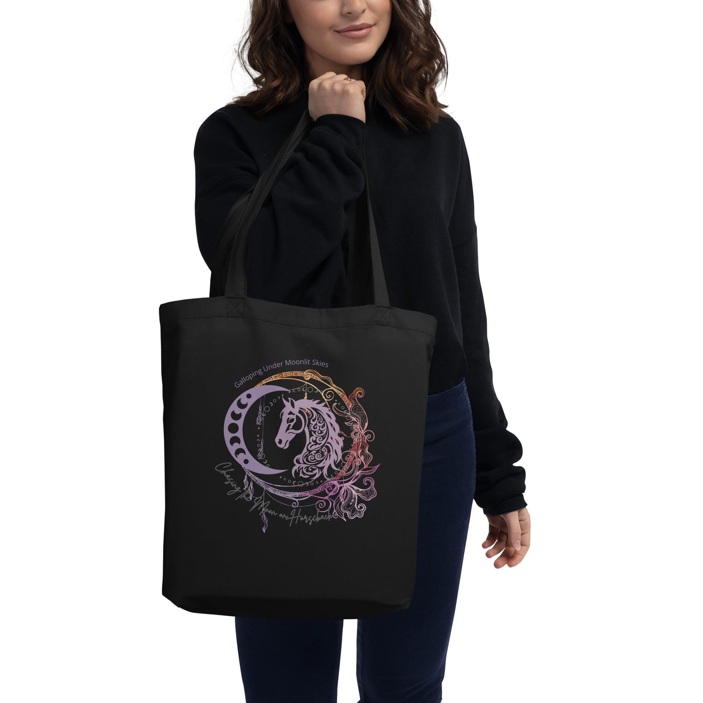 Chasing the Moon Eco Tote Bag