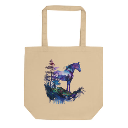 Indigo Mountain Horse Eco Tote Bag