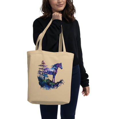 Indigo Mountain Horse Eco Tote Bag