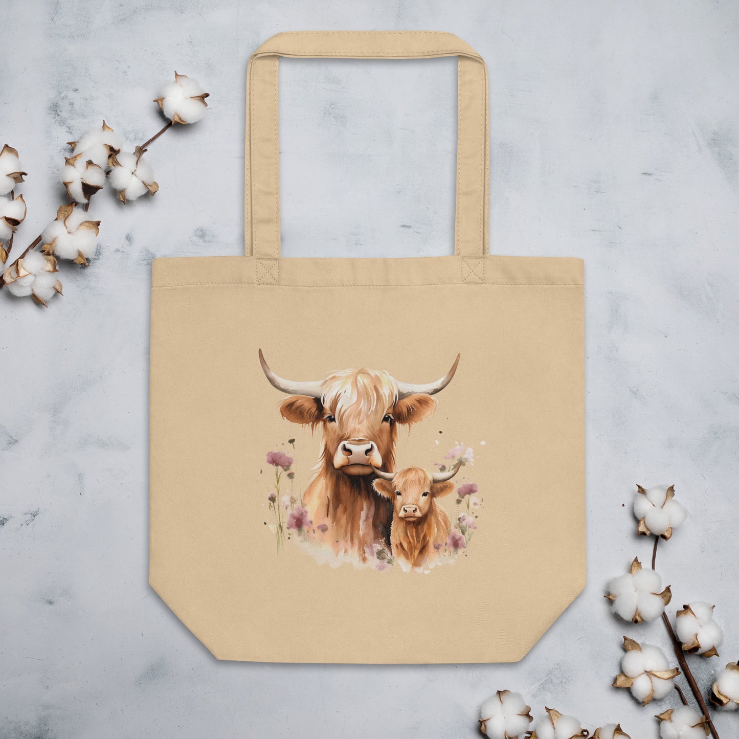 Highland Cows Eco Tote Bag