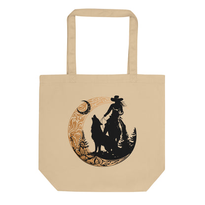 Howlin' at the Moon Eco Tote Bag